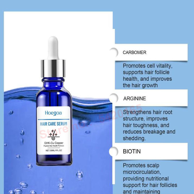 Hair Care Ginseng - Siero Peptidico GHK-Cu 30ml Anti-Caduta dei