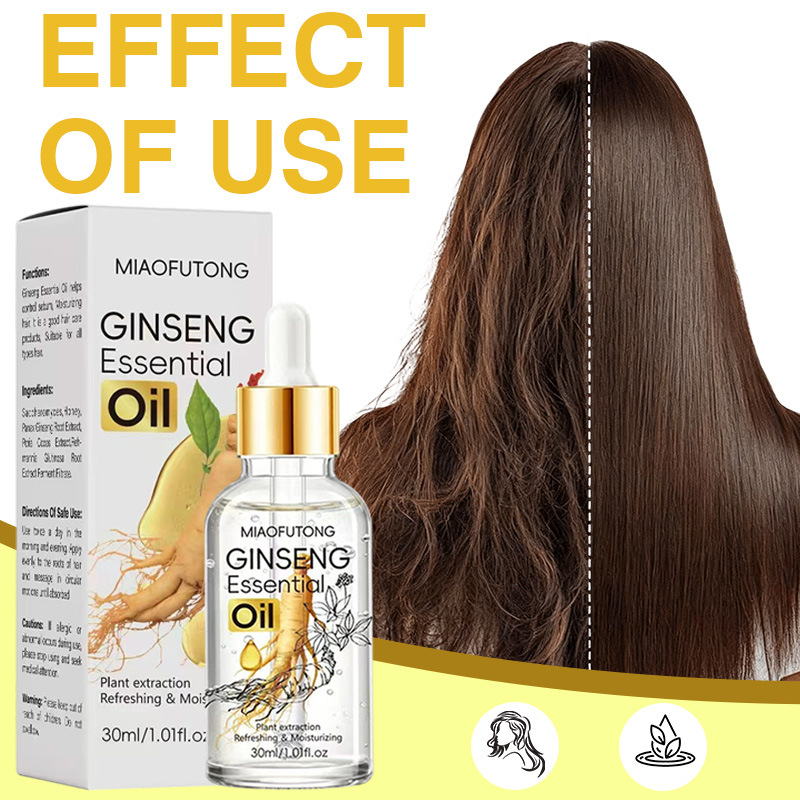 Hair Care Ginseng - Olio essenziale per capelli al ginseng: