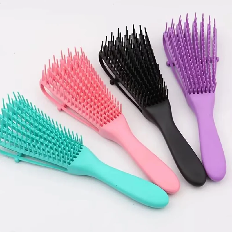 Hair Care Routine - Pettine Massaggiante a Otto Artigli, Colore