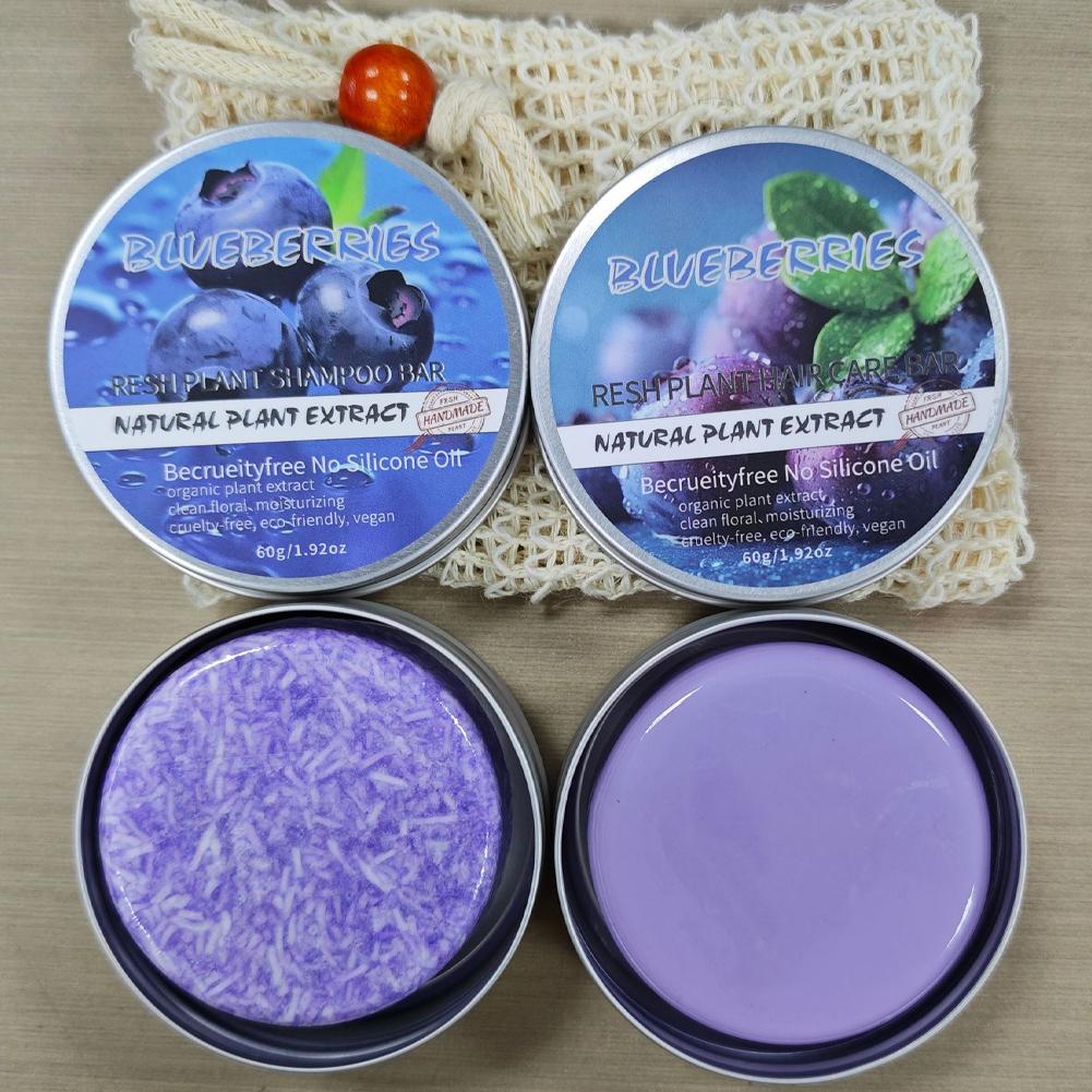 Hair Care Tonic - Shampoo Solido Artigianale al Mirtillo per
