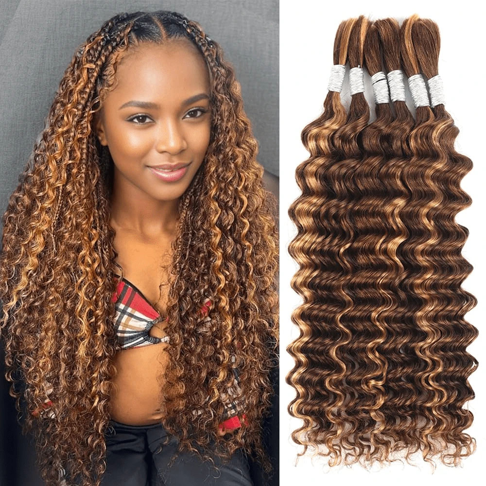 Hair Care Wavy Hair - Capelli Umani per Intrecciare 18 Pollici