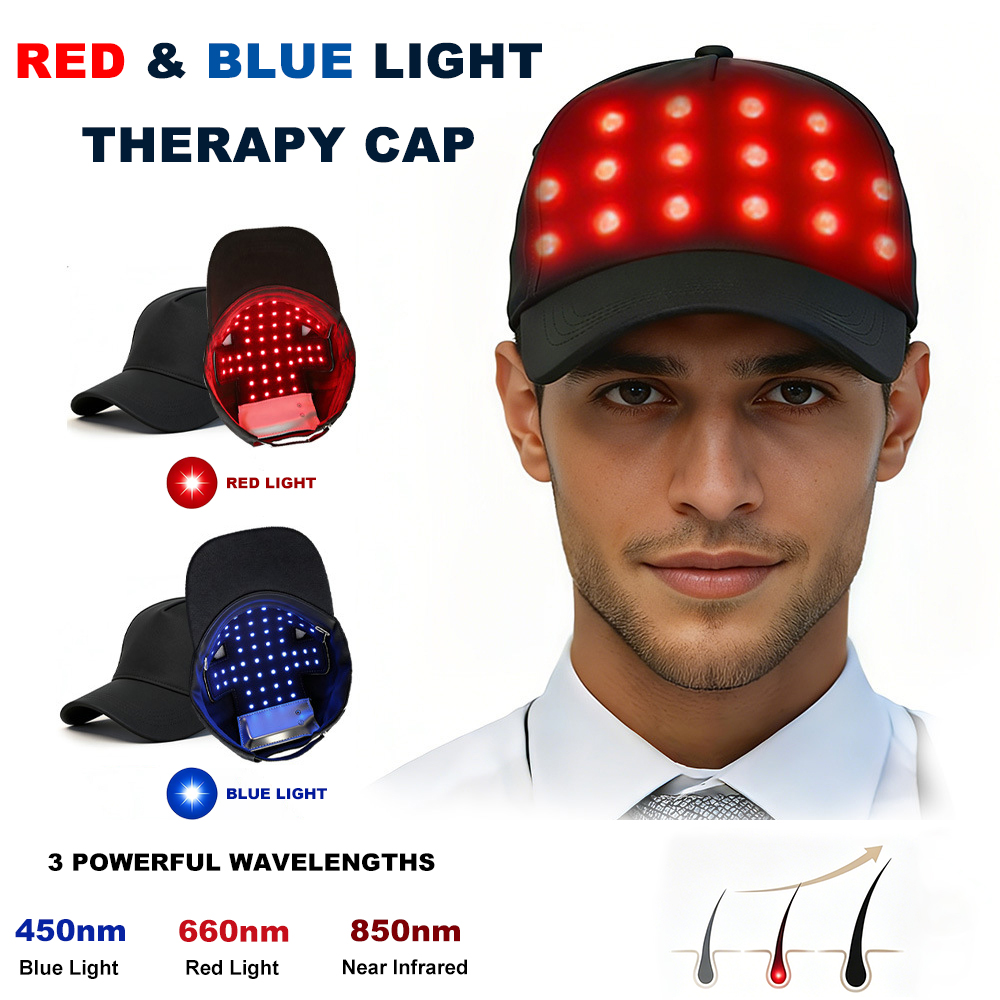 Hair Care Routine - Cappello LED per la cura dei