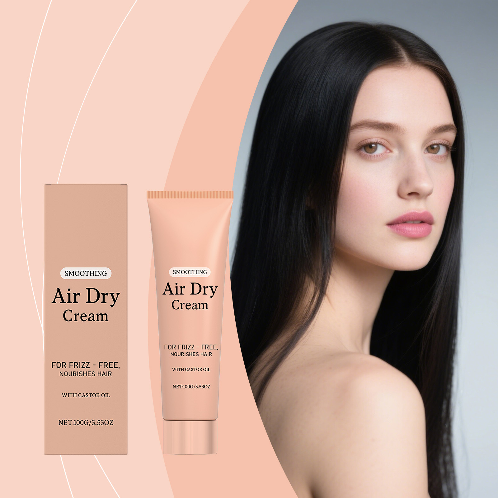 Hair Care Conditioner - Crema Lisciante per Capelli ad Asciugatura