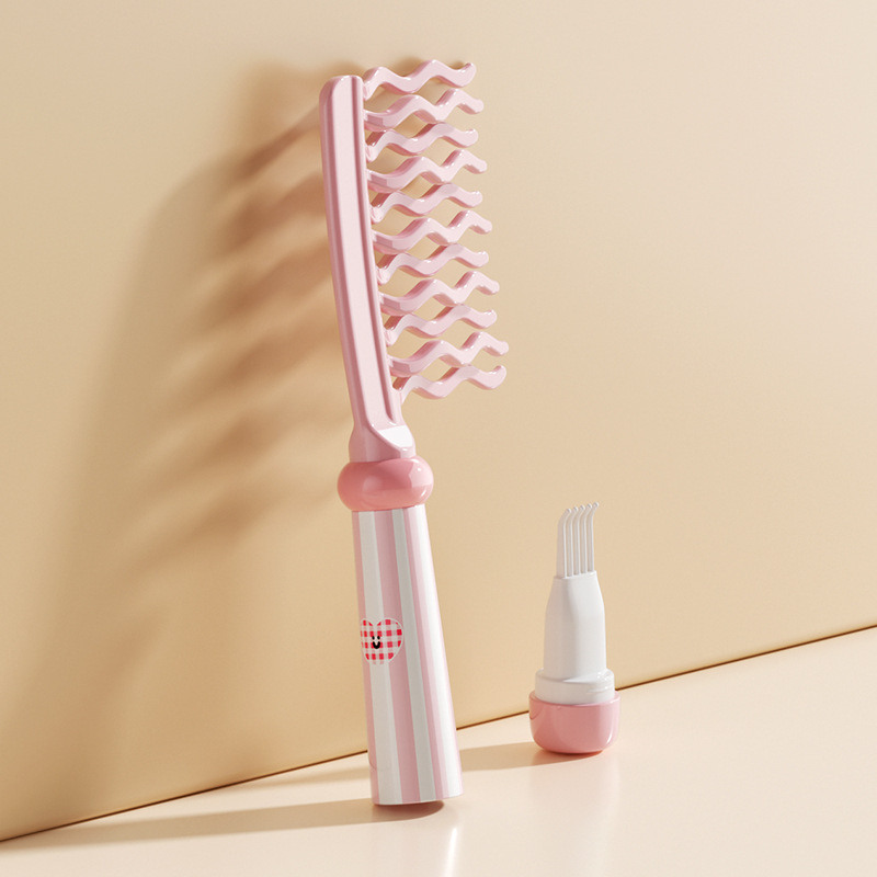 Hair Care Wavy Hair - Pettine per capelli con denti ondulati