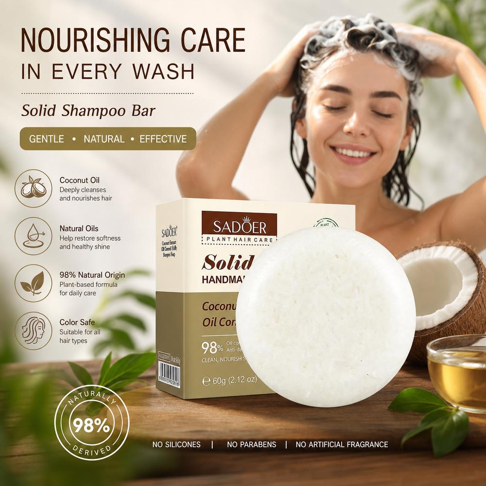 SADOER Shampoo al Cocco 60g Se - Hair Care Herbal Products recensione e prezzo