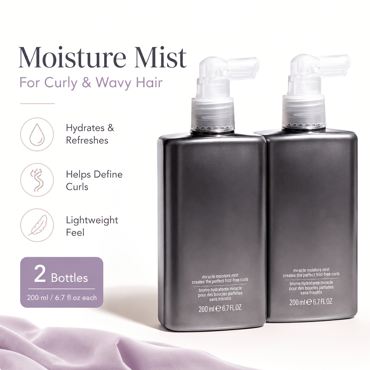 Spray Idratante per Ricci, Neb - Hair Care Wavy Hair recensione e prezzo