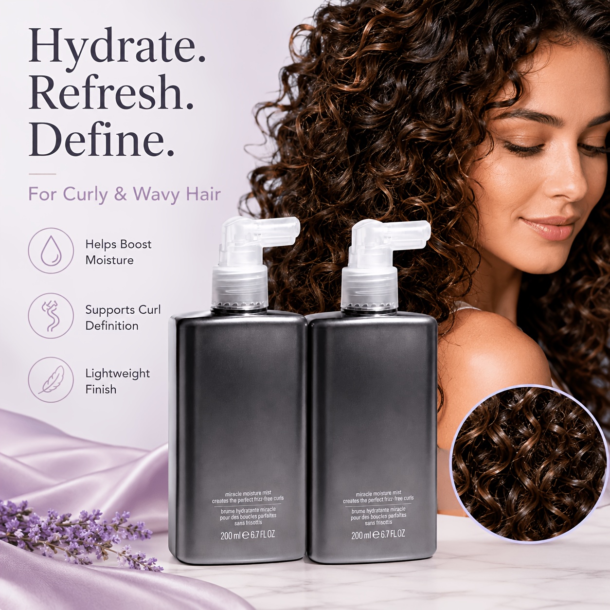 Spray Idratante per Ricci, Neb - Hair Care Wavy Hair recensione e prezzo