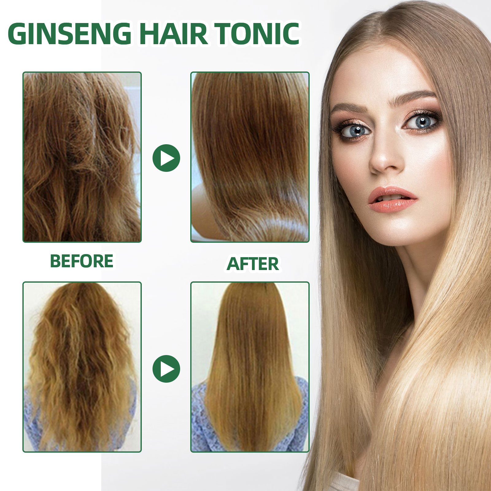 Spray per la cura dei capelli  - Hair Care Ginseng recensione e prezzo