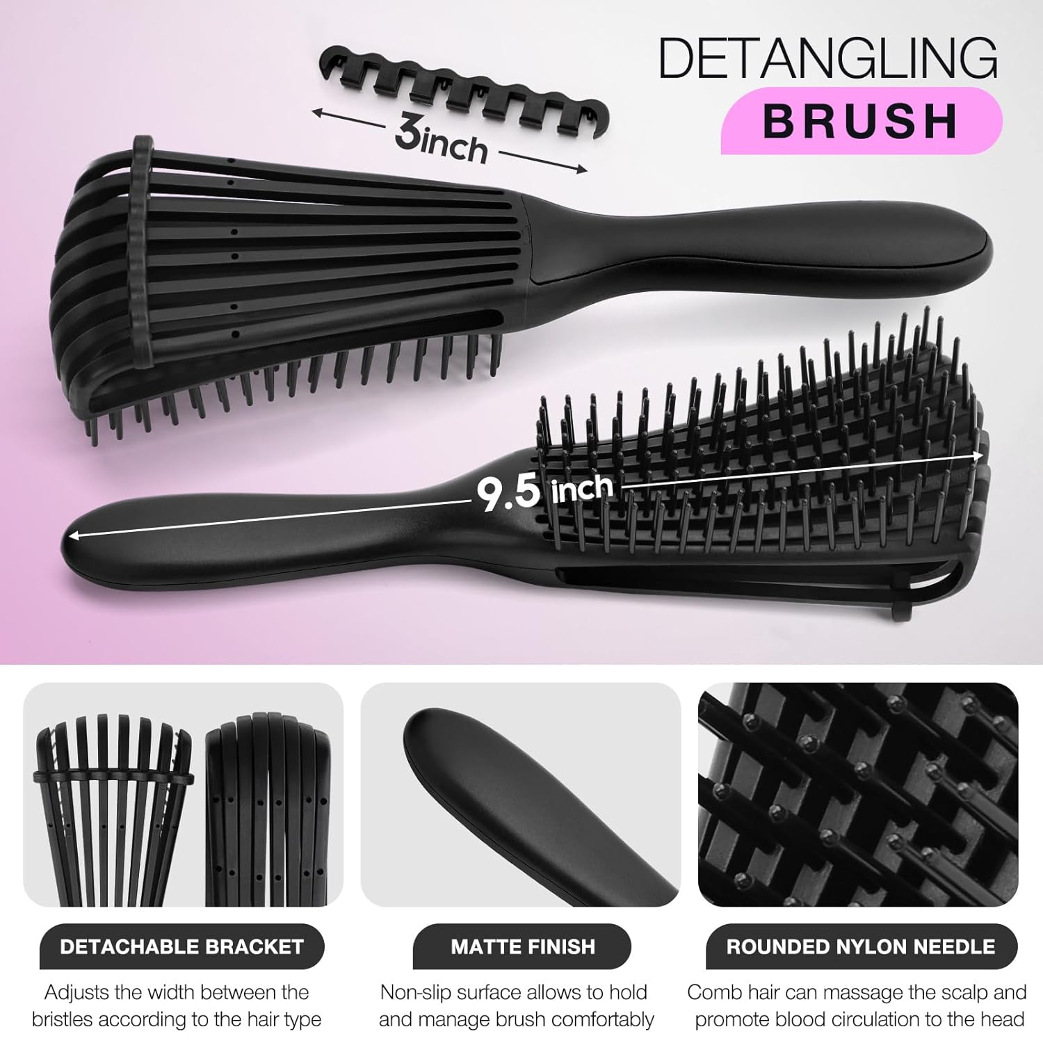 Set di spazzole districanti co - Hair Care Wavy Hair recensione e prezzo